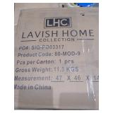 Lavish Home Collection Hastings Home Cube End Table with Drawer Retail: $59.99