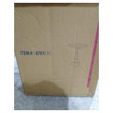 Fenkell Modern Handcrafted Aluminum Accent Table by Christopher Knight Home- Retail:$115.49