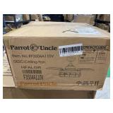 Industrial 36-inch Black 3-Blade Ceiling Fan with Light Kit - 36-in Retail:$172.99