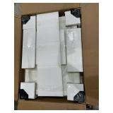 Collette White 2-Drawer Tray Top Nightstand by Greyson Living Retail:$269.99