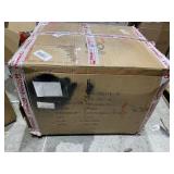 Parker Black Faux Leather Heated Vibrating Massage Recliner Retail: $539.99