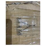 10 Light 31In Modern Farmhouse Wagon Wheel Chandelier -Retail $169.99