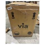 Via Seating Run II, Ergonomic Mesh Chair, Synchro Tilt, Adjustable Arm, Built-In Natural Lumbar, Grey Frame Retail: $549.99