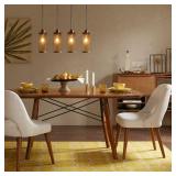 Carson Carrington Tamsalu 2-color option Dining Chairs (Set of 2) - 21.5"W x 25.25"D x 34"H Retail:$314.99