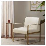 Jayco Cream Accent Chair by Martha Stewart Retail:$359.99