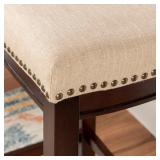 Copper Grove Willamette Linen Backless 32" Bar Stool -Retail $114.99