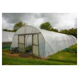 Be Cool Solutions Premium Polyethelene Greenhouse Cover Film Single Layer Roll 6mil Commercial Grade UV Treated 24 x 25” -Retail $79.00