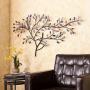 Southern Enterprises Brenchan Metal and Glass Tree Wall Sculpture