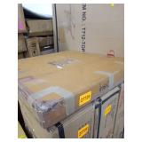 habitat decor round white mirror not broken