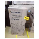 vivosun Collapsible outdoor wagon red