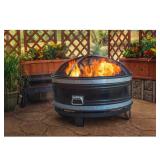 Pleasant Hearth OFW651R Colossal Outdoor Wood Fire Pit
