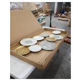 Madison Park Legion Metal Plates Wall Decor, 24.02" L x 47.24" W