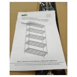 honey can do 5 tier steel shelving unit