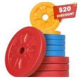 stozm cast iron weights plate premium 10pc