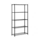 honey can do 5 tier steel shelving unit