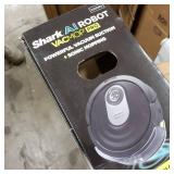 Shark - AI VACMOP Robot Vacuum and Mop RV2001WD with Self-Cleaning Brushroll, LIDAR Navigation, Wi-Fi - Black