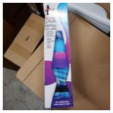 Lava the Original 14.5" Colormax Lamp with Northern Lights Decal Base (Needs New Bulb)