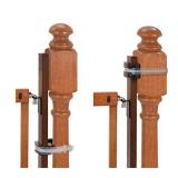 Summer Banister to Banister Gate Mounting Kit - Fits Round or Square Banisters, Accommodates Most Hardware & Pressure Mount Baby Gates up to 37 Tall, Gate Sold Separately