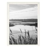 MCS Museum Poster Frame, 20 x 28 in, White Woodgrain