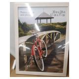 MCS Museum Poster Frame, 20 x 28 in, White Woodgrain