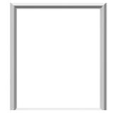 Ekena Millwork PNL24X28AS-01-CASE-2 Ashford Molded Classic Wainscot Wall Panel, 24"W x 28"H x 1/2"P, Factory Primed White, 2 Count
