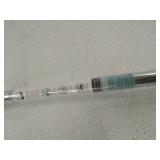 Zenna Home Permanent-Mount Adjustable Shower Rod, 44"-72", Chrome