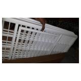 IRIS USA 4-Panel Pet Playpen with Door, Size 35.25"L x 35.25"W x 24"H CI-604, White