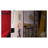 Mid WestÂ® Graphite Glow in the Dark Steel Pet Gate 29 Inch