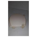 Mayfair 847SLOW 006 Kendall Slow-Close, Removable Enameled Wood Toilet Seat that will Never Loosen, 1 Pack Round - Premium Hinge, Bone