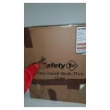 Safety 1st - Easy Install Walk-Through Gate - White