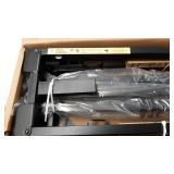 Amazon Basics Metal Bed Frame, 6-Leg Base for Box Spring and Mattress - Twin, 74.5 x 38.5-Inches, Tool-Free Easy Assembly