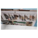 Whitmor Non Slip Door Shoe Rack-36 Fold Up, Nonslip Bars, 36-PAIR, White