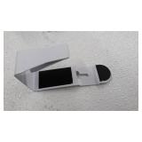 Whitmor Non Slip Door Shoe Rack-36 Fold Up, Nonslip Bars, 36-PAIR, White