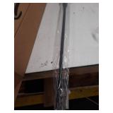 KenneyÂ® Chelsea 5/8" Standard Decorative Window Curtain Rod, 28-48", Black