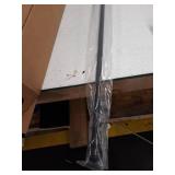 KenneyÂ® Chelsea 5/8" Standard Decorative Window Curtain Rod, 28-48", Black