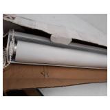 ShadesU %100 Blackout Window Roller Blinds and Window Shades for Room Darkening UV Protected Thermal Insulated Fabric, (Maximum Height 80") (White Color) (34" Wide)