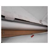 ShadesU %100 Blackout Window Roller Blinds and Window Shades for Room Darkening UV Protected Thermal Insulated Fabric, (Maximum Height 80") (White Color) (34" Wide)