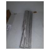 Madison Park Cordless Roman Shades-Fabric Privacy Panel Darkening Energy Efficient, Thermal Insulated Window Blind Treatment, for Bedroom, Living Room Decor, 33x64, Como, Grey