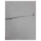 fishing pole silver
