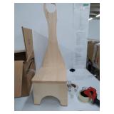 wooden kids chair