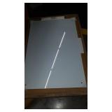 Glass 23X35 White Dry Erad3 Board (4mm glass thickness, 12"alum tray ) 1 Pc