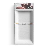 STORKCRAFT Nest 4-Sided Contoured Changing Pad, Water Resistant, Non Skid Bottom Change Pad with Safety Belt, Fits Most Standard Size Toppers