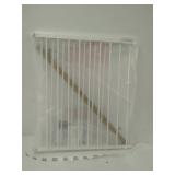 Summer Infant 27903Z Banister & Stair Safety Gate with Extra Wide Door, Metal, 31" - 46", White, 31-46"