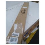 Zippity Outdoor Products ZP19037 No Dig Baskenridge Semi-Permanent Vinyl Fence, White (36in H x 42in W)- 2 pack