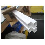 Zippity Outdoor Products ZP19037 No Dig Baskenridge Semi-Permanent Vinyl Fence, White (36in H x 42in W)- 2 pack