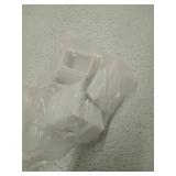 Zippity Outdoor Products ZP19037 No Dig Baskenridge Semi-Permanent Vinyl Fence, White (36in H x 42in W)- 2 pack