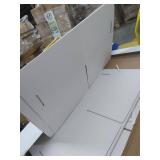 Classroom Keepers 12" x 18" Construction Paper Storage, 10-Slot, White, 16-7/8"H x 26-7/8"W x 18-1/2"D, 1 Piece