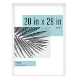 MCS Industries Studio Gallery Frames, 20x28 in, White Woodgrain