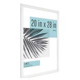 MCS Industries Studio Gallery Frames, 20x28 in, White Woodgrain