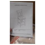 International Concepts 24-Inch Double X Stool, Unfinished